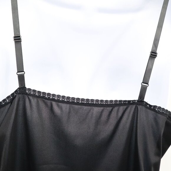 Vanity Fair Camisole Womens 38/44‎ Black Delicate Elegant Romantic Boudoir NWT - Picture 6 of 16
